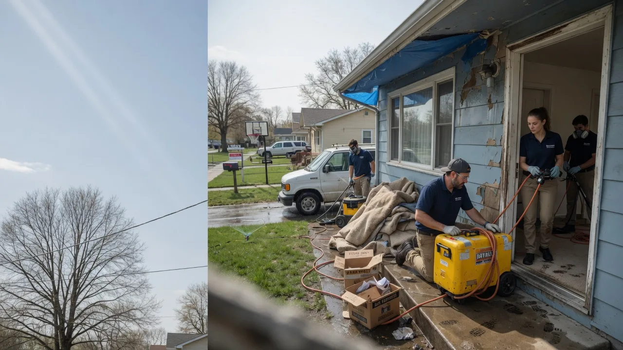 Basement Flood Cleanup in Woodleaf, NC near me